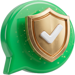 Insignia 3D de WhatsApp oficial